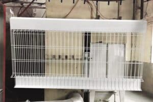 TG Edge protection barriers powder coating
