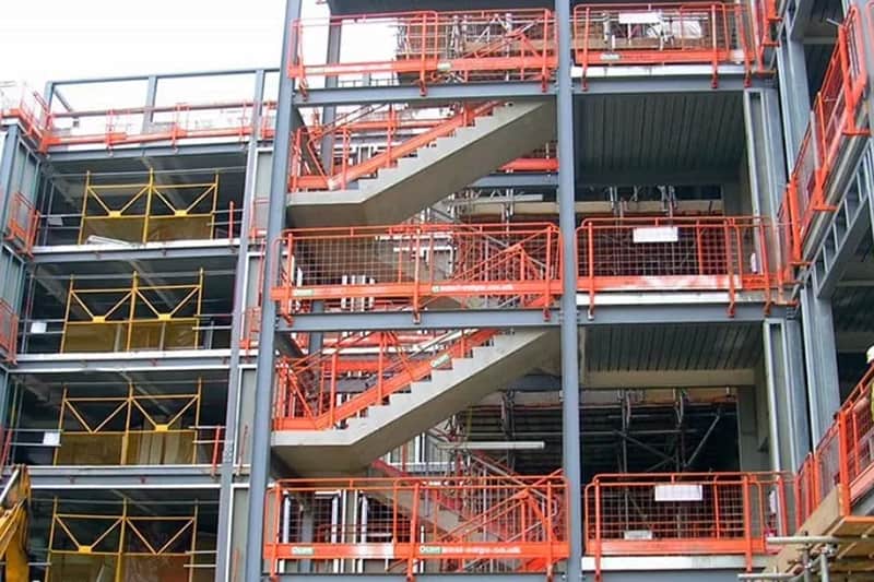 stair edge protection system-application