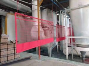 powder coated edge protection mesh