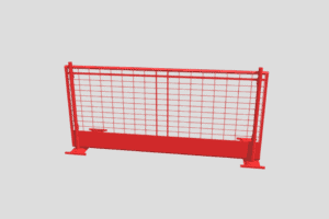 walkway edge protection system-3d model