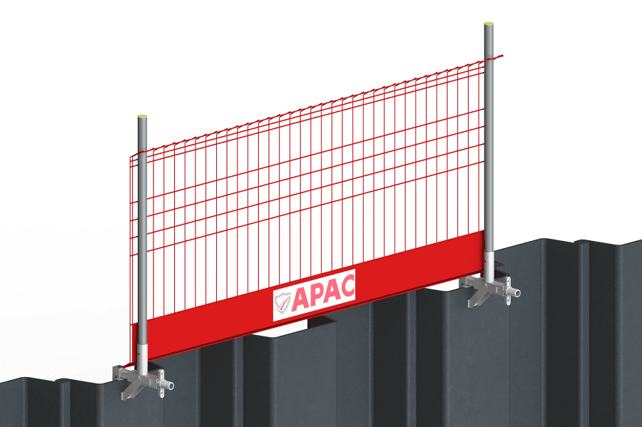 Safedge Sheet Pile Clamp Reunan suojajärjestelmä