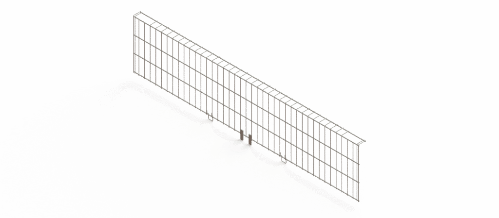 90° TG meigivõrktõke 2,6 m