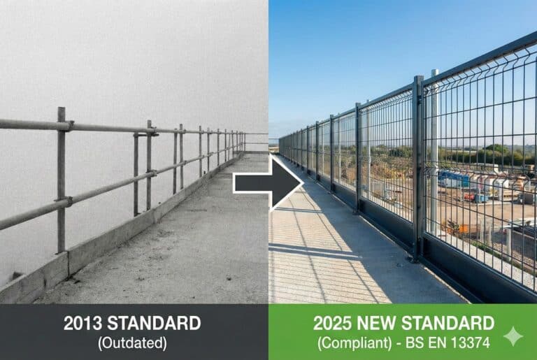 BS EN 13374 2025 – Updated Standard for Edge Protection