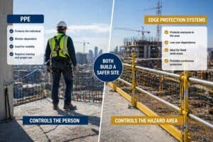 PPE vs Edge Protection Systems