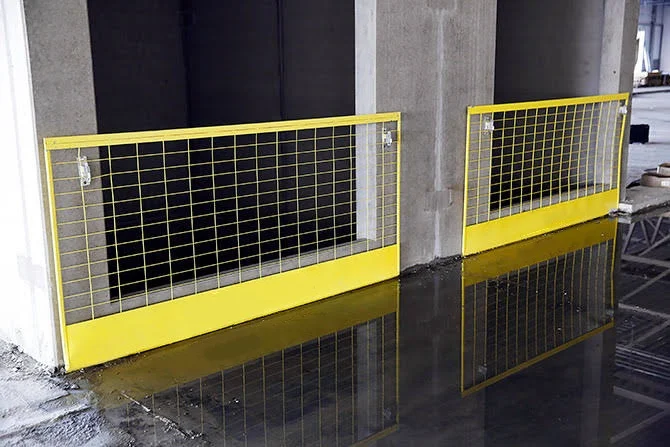 edge protection system for Elevator Shafts