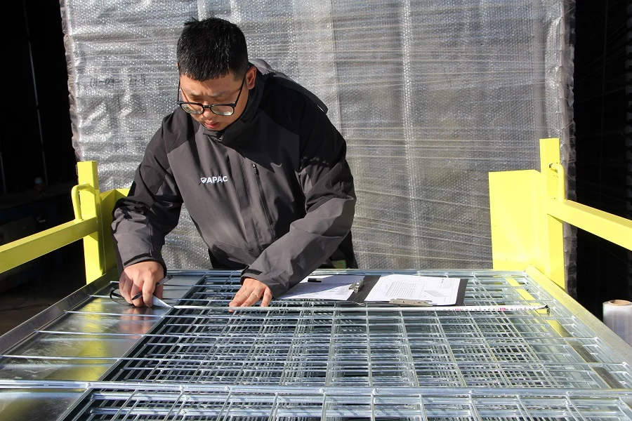 quality control fence panel apac