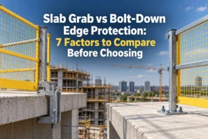Slab Grab vs Bolt-Down Edge Protection